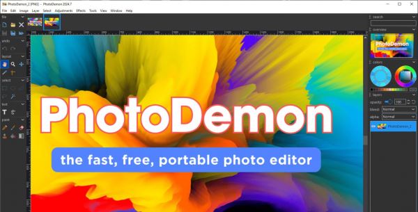 Релиз открытого редактора PhotoDemon 2025.4