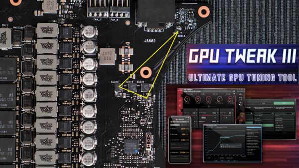 Видеокарты Asus ROG ASTRAL RTX 50 оснащены гироскопом и акселерометром для обнаружения провисания внутри ПК