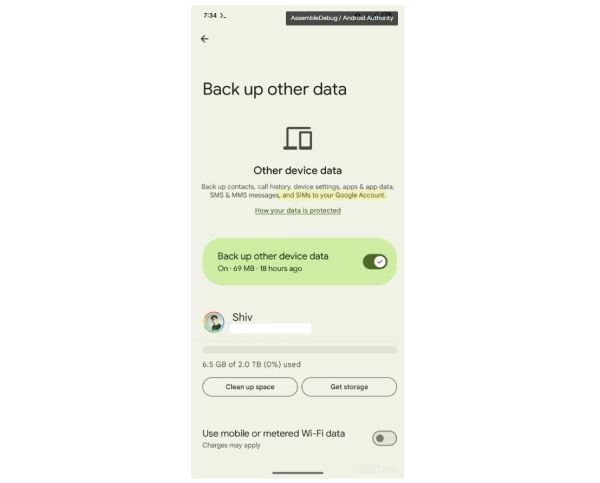 Google планирует добавить в архив резервной копии устройства Android данные о SIM-картах
