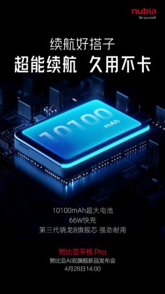 Nubia Pad Pro не разочарует чипсетом и батареей
