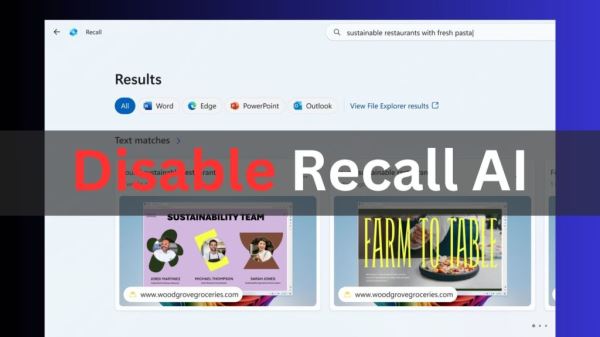 Инструкция: как отключить Recall в Windows 11