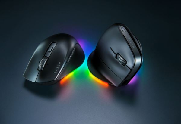 Razer выпустила геймерскую мышь с вертикальным хватом Pro Click V2 Vertical
