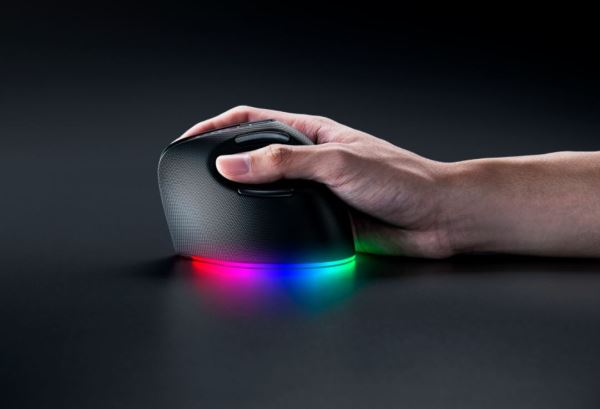 Razer выпустила геймерскую мышь с вертикальным хватом Pro Click V2 Vertical