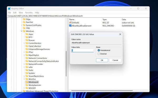 Инструкция: как отключить Recall в Windows 11