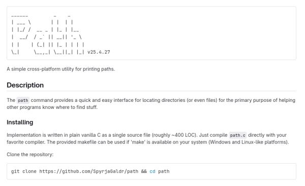 Представлена открытая утилита Path для работы с путями в Windows и Linux