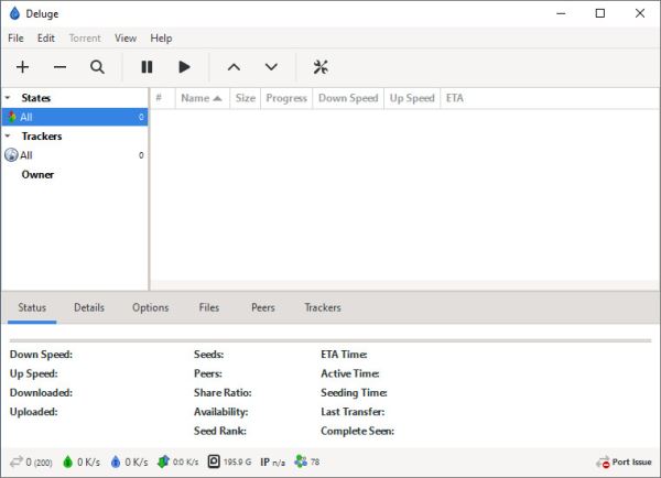 Релиз BitTorrent-клиента Deluge 2.2